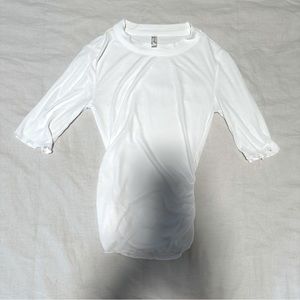 Free people womens quarter sleeve top.